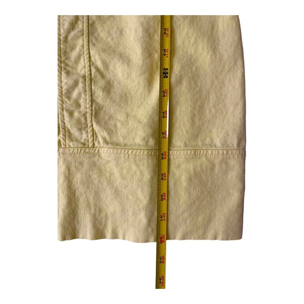 Linen Arizzo straight zipper back women's dress size medium - Picture 6 of 9
